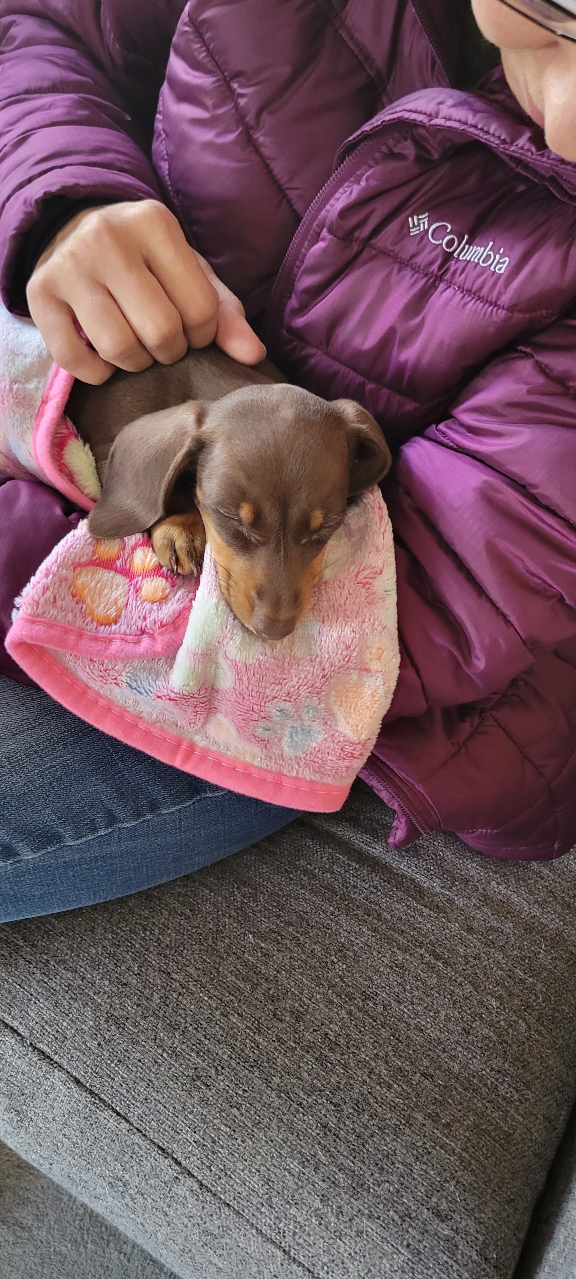 Joey's first day on the job!